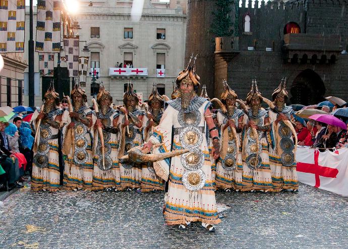 Escuadra del Mig 2012 Fila Cordon