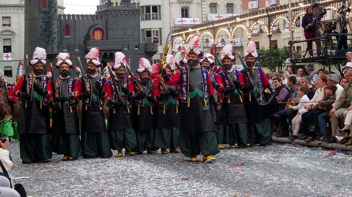 Escuadra 175 anys amb la ASJ Fila Cordón 2015